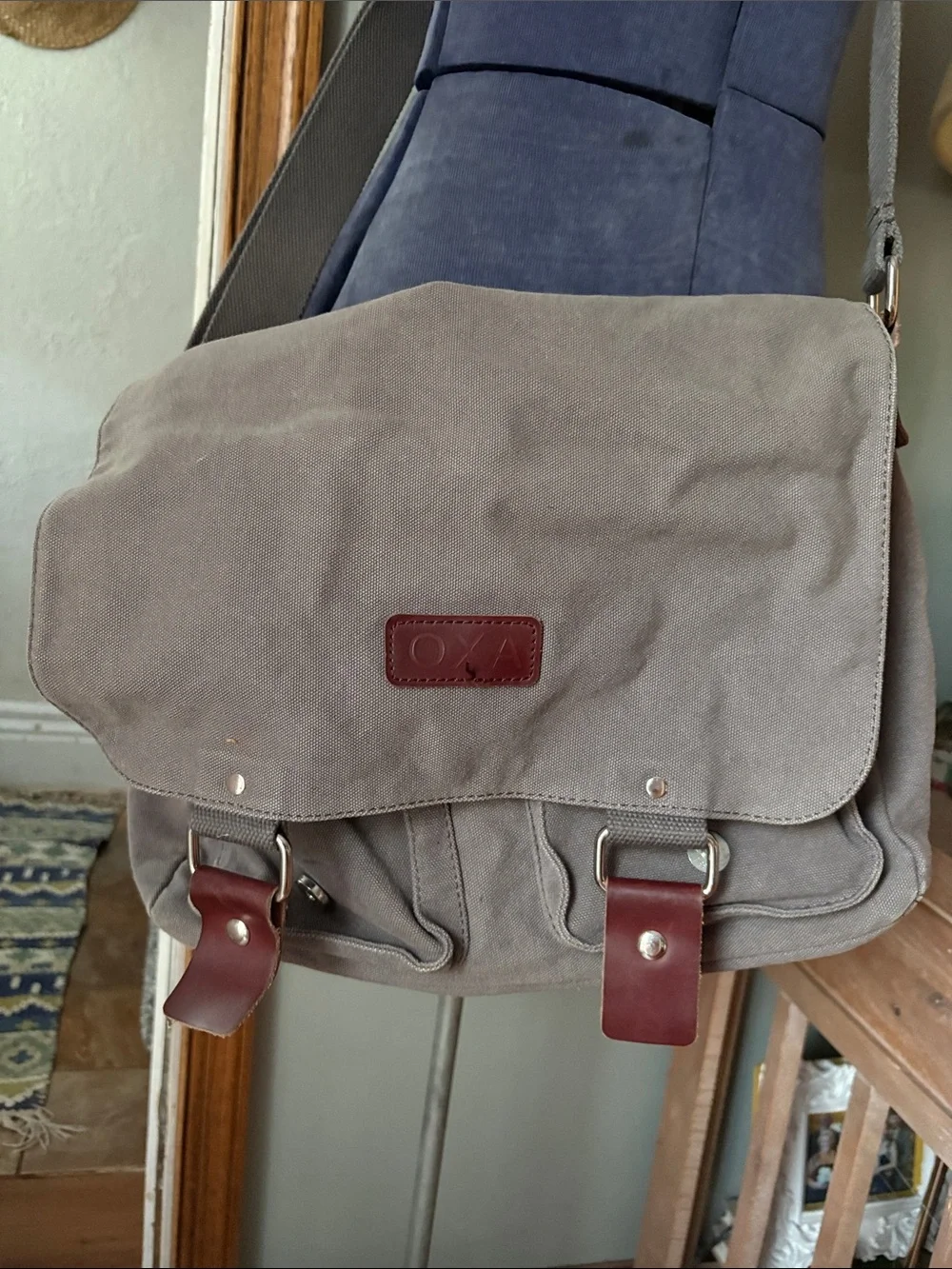 OXA Canvas over the shoulder bag
